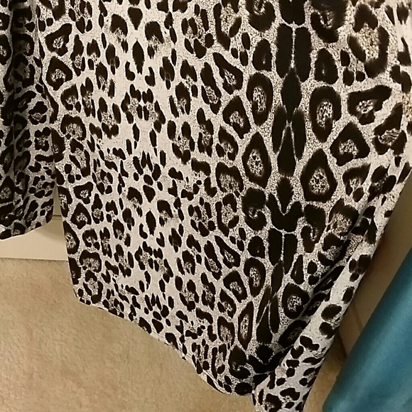 Adressing Woman Black&Animal Print Jumpsuit - Picture 4 of 7